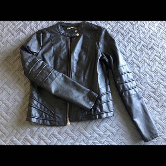Flaux Leather Jacket - Picture 1 of 3